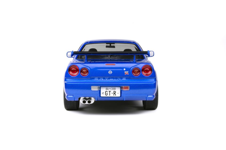 SOLIDO NISSAN SKYLINE GT-R (R34) 1999 1:18 (S1804306)