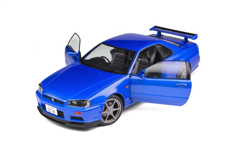 SOLIDO NISSAN SKYLINE GT-R (R34) 1999 1:18 (S1804306)