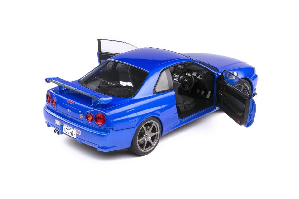 SOLIDO NISSAN SKYLINE GT-R (R34) 1999 1:18 (S1804306)