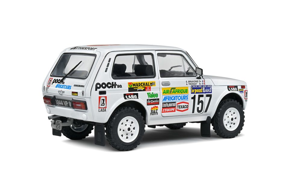 SOLIDO LADA NIVA PARIS-DAKAR 1983 1:18