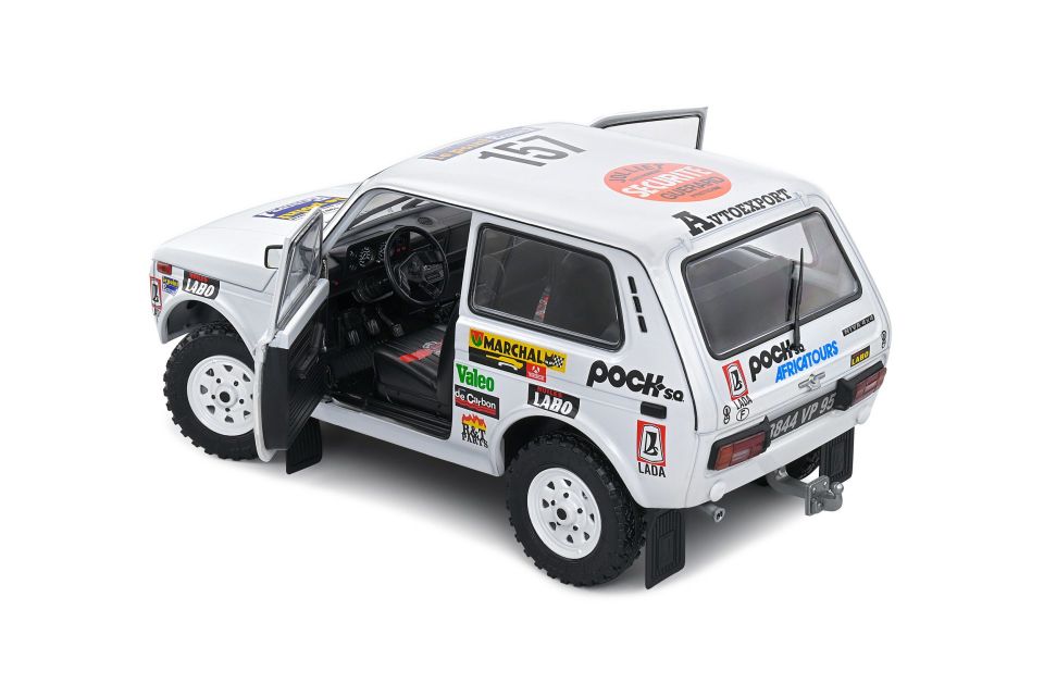SOLIDO LADA NIVA PARIS-DAKAR 1983 1:18