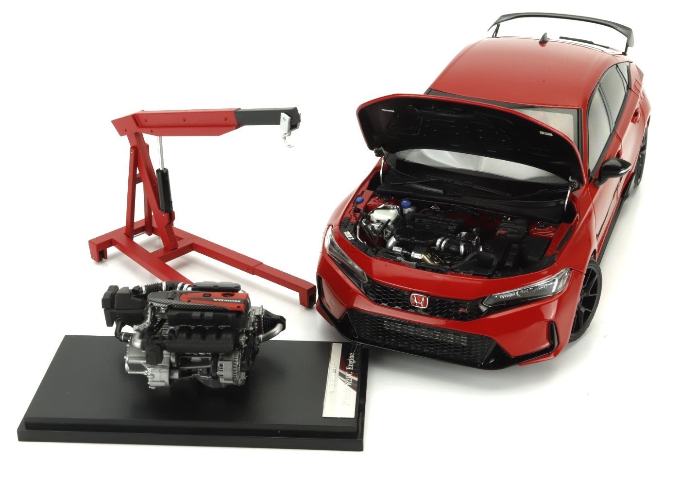 MOTORHELIX HONDA TYPE R (FL5) RALLYE RED 1:18 (M85304)