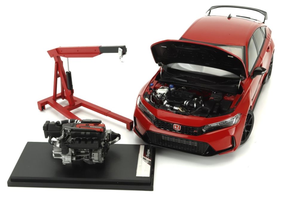 MOTORHELIX HONDA CIVIC TYPE R (FL5) RALLYE RED 1:18 (M85304)