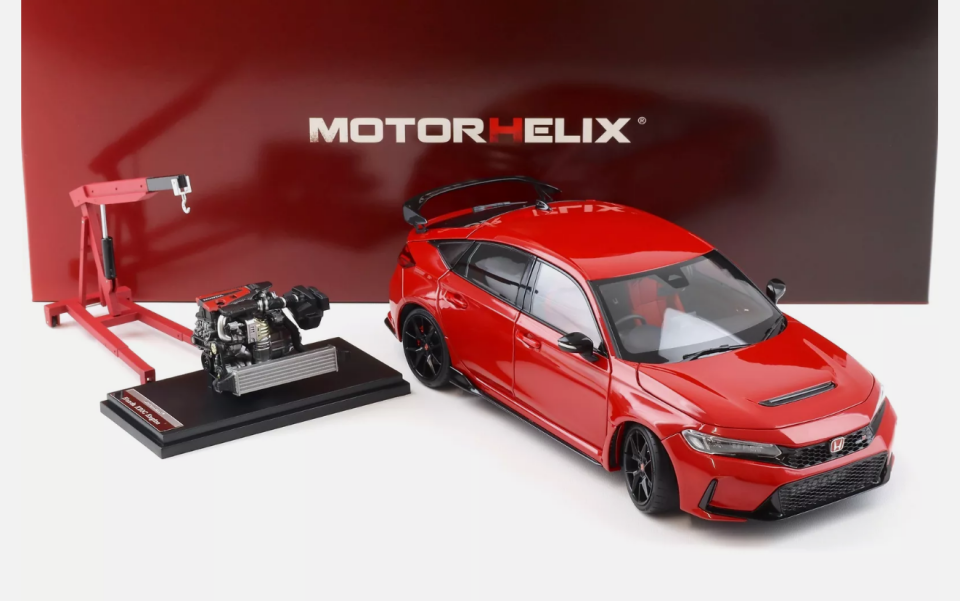 MOTORHELIX HONDA TYPE R (FL5) RALLYE RED 1:18 (M85304)