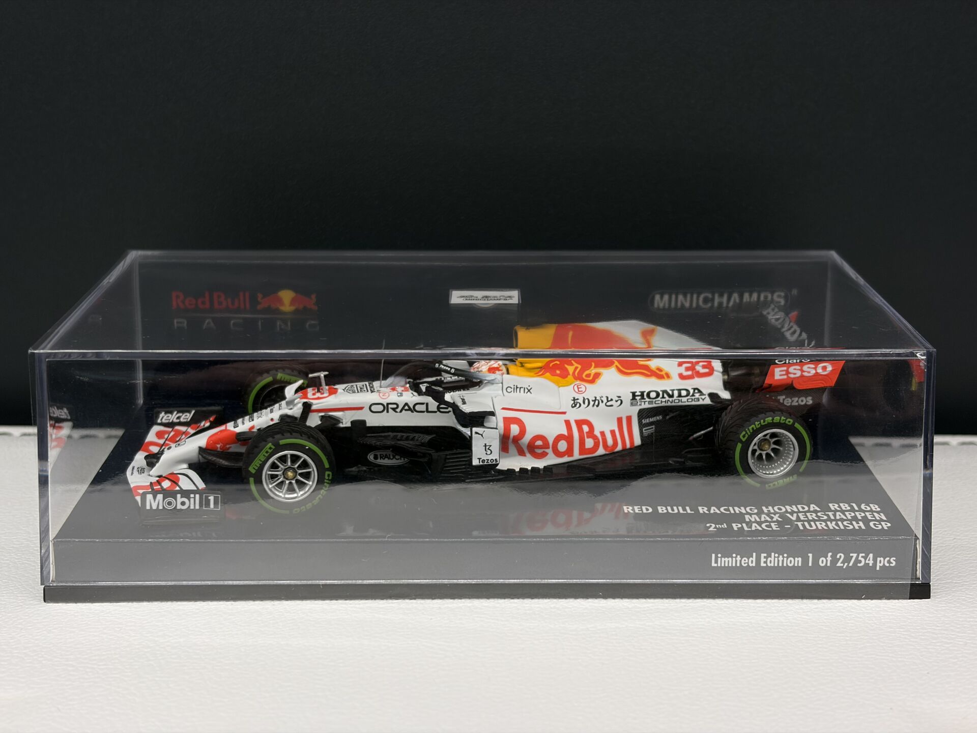 MINICHAMPS RED BULL RACING HONDA RB16B TÜRKİYE GP 1:43