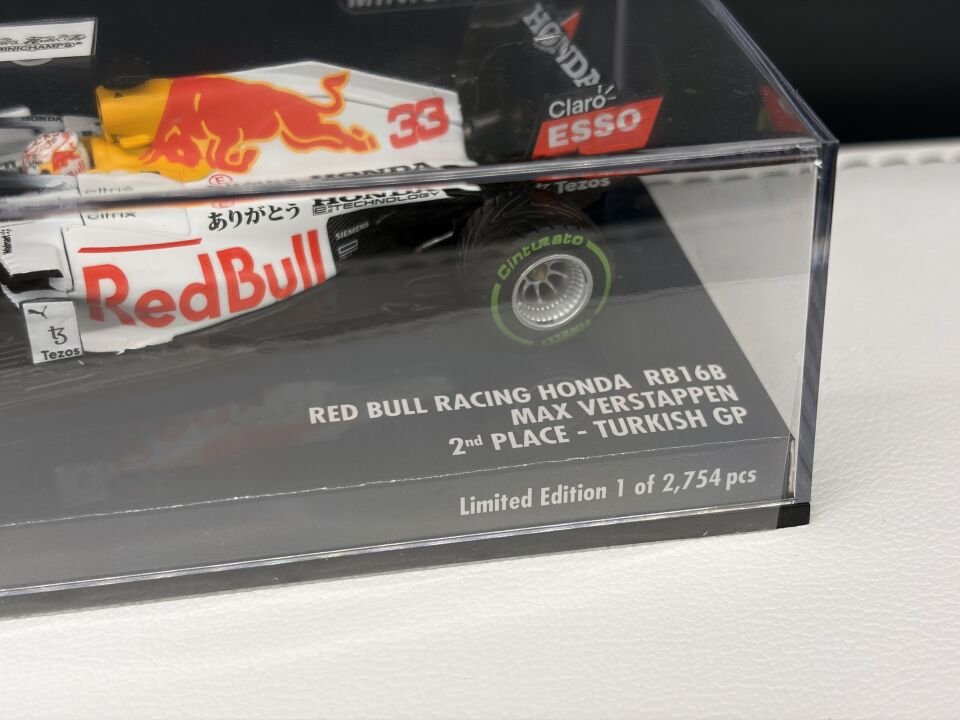 MINICHAMPS RED BULL RACING HONDA RB16B TÜRKİYE GP 1:43