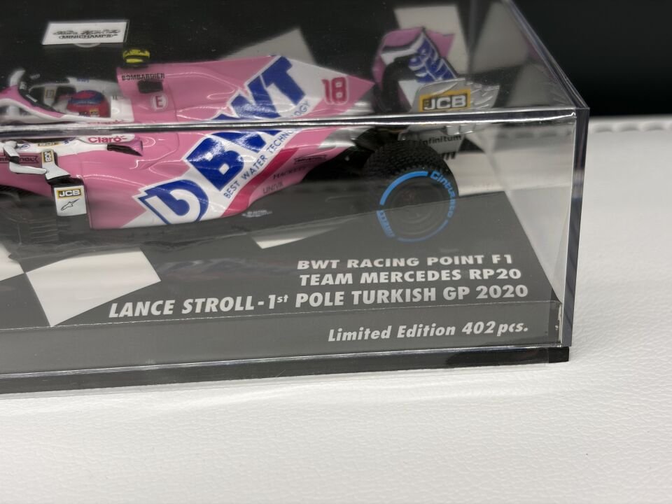 MINICHAMPS BWT RACING POINT F1 TEAM MERCEDES RP20 TÜRKİYE GP 1:43