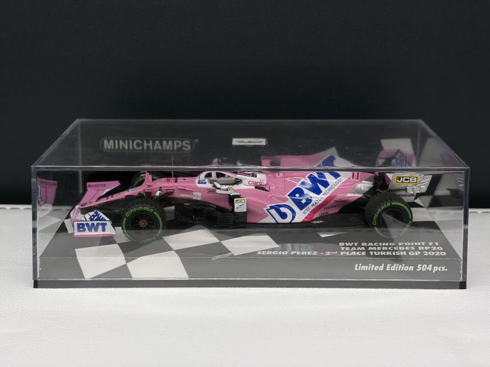 MINICHAMPS BWT RACING POINT F1 TEAM MERCEDES RP20 TÜRKİYE GP 1:43
