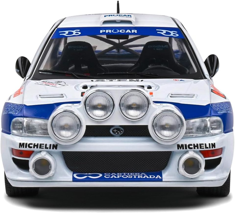 SOLIDO SUBARU IMPREZA 55 WRC 99 RALLY 2000 1:18