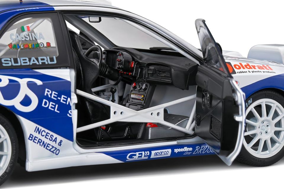 SOLIDO SUBARU IMPREZA 55 WRC 99 RALLY 2000 1:18