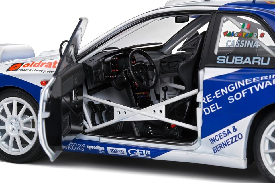 SOLIDO SUBARU IMPREZA 55 WRC 99 RALLY 2000 1:18
