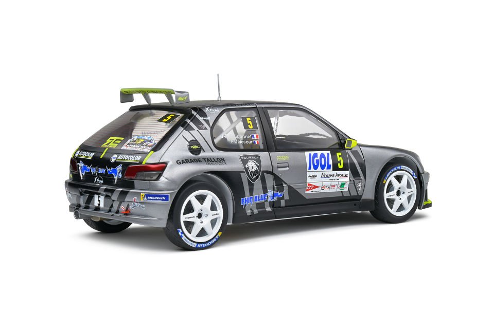 SOLIDO PEUGEOT 306 MAXI 5 RALLY DU MONT BLANC 2021 1:18