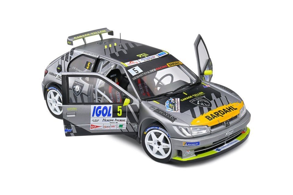 SOLIDO PEUGEOT 306 MAXI 5 RALLY DU MONT BLANC 2021 1:18