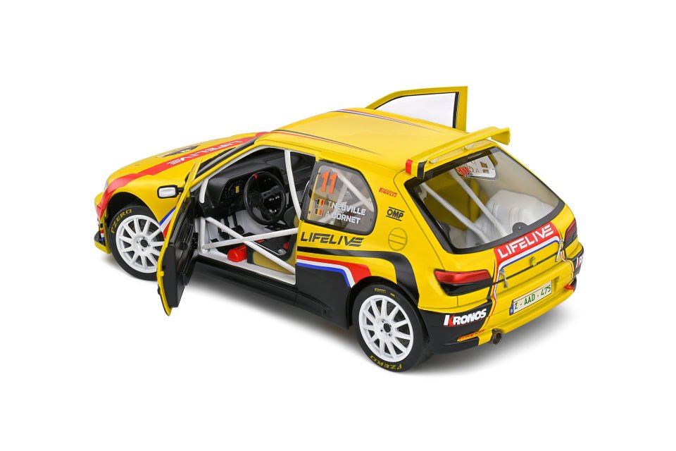 SOLIDO PEUGEOT 306 MAXI 2 EIFEL RALLY 2022 1:18