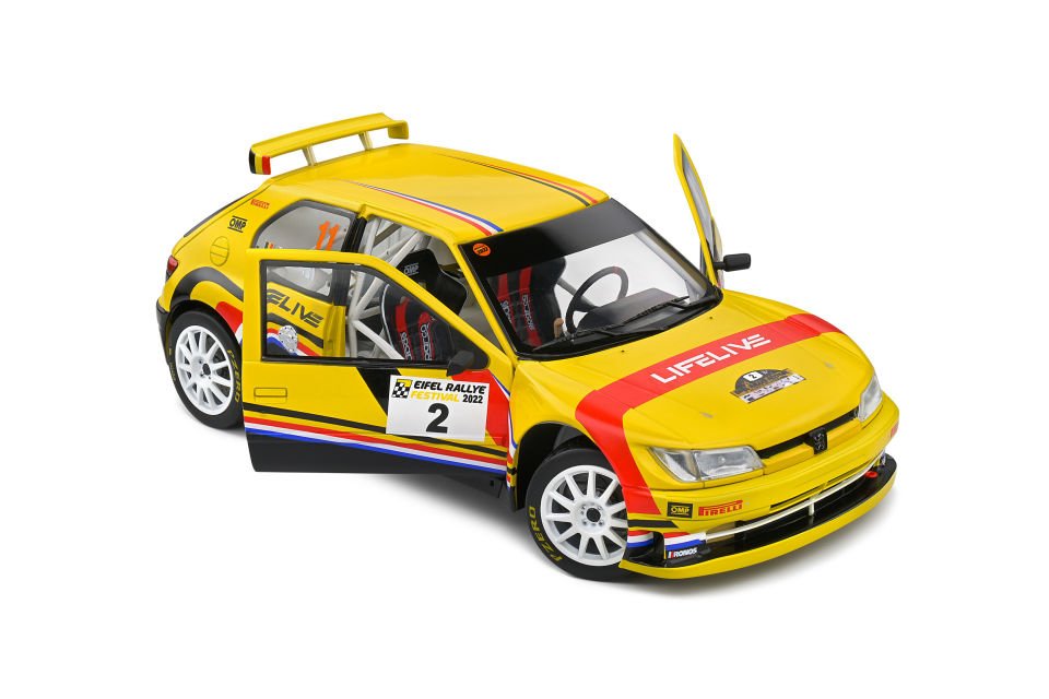 SOLIDO PEUGEOT 306 MAXI 2 EIFEL RALLY 2022 1:18