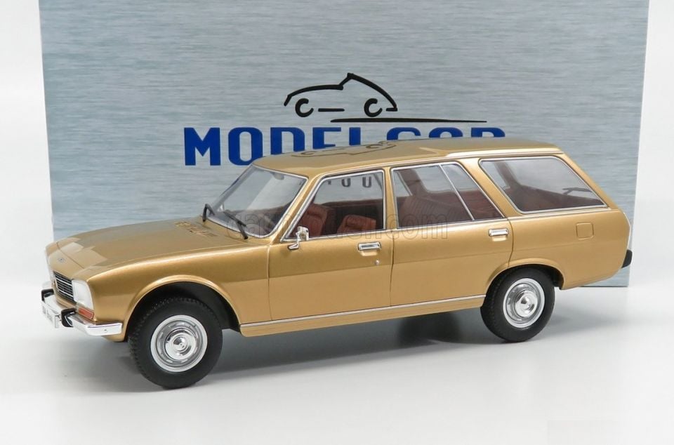 MODELCAR PEUGEOT 504 BREAK GOLD 1:18 (MCG18212)