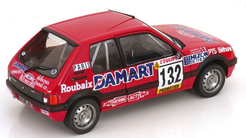 SOLIDO PEUGEOT 205 1.6 GTI N 132 1:18