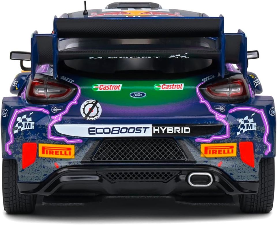 SOLIDO FORD PUMA RALLY 1 WINNER MONTE CARLO 2022 1:18