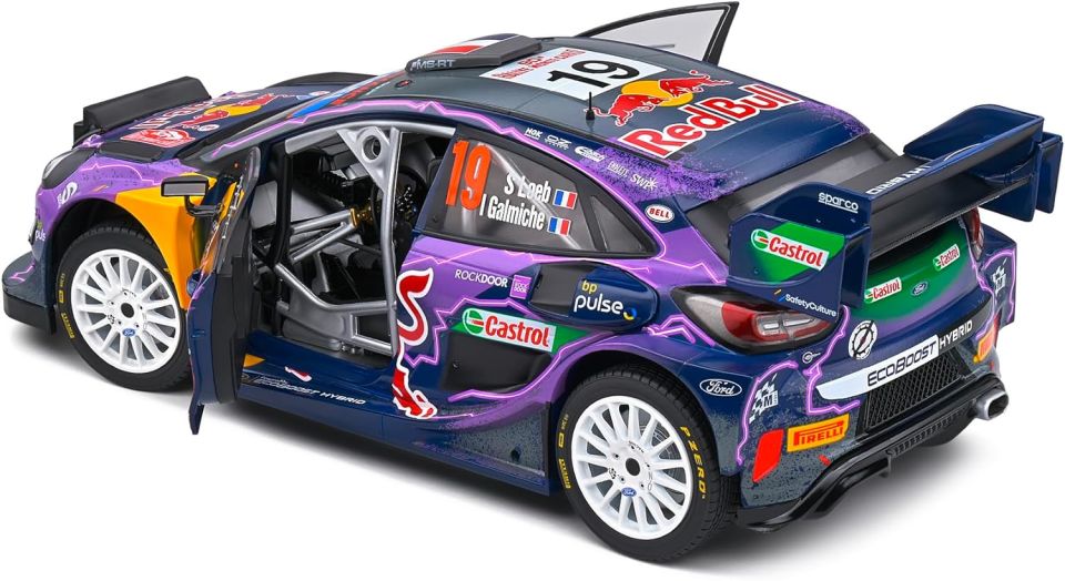SOLIDO FORD PUMA RALLY 1 WINNER MONTE CARLO 2022 1:18