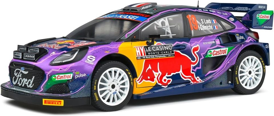 SOLIDO FORD PUMA RALLY 1 WINNER MONTE CARLO 2022 1:18