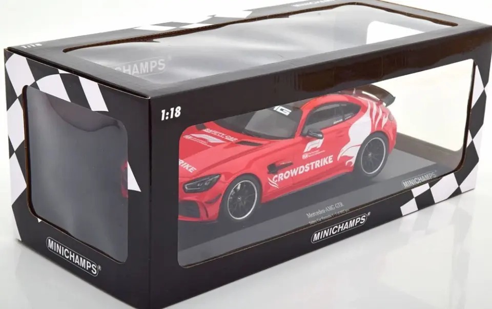 1:18 Minichamps 2021 Mercedes Benz AMG GT-R – ‘SAFETY CAR FORMULA 1