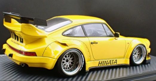 Miniature Ignition Model RWB 930 - Jaune, 1/18, Résine, IG3621