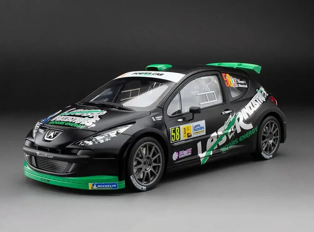 SUNSTAR PEUGEOT 207 S2000 #58 MONZA RALLY SHOW 2013 1:18