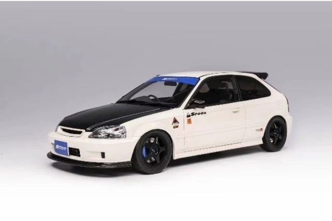 MOTORHELIX HONDA CIVIC TYPE R (EK9) WHITE 1:18 (M85015)