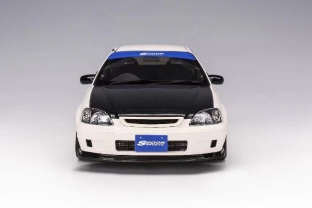 MOTORHELIX HONDA CIVIC TYPE R (EK9) WHITE 1:18 (M85015)