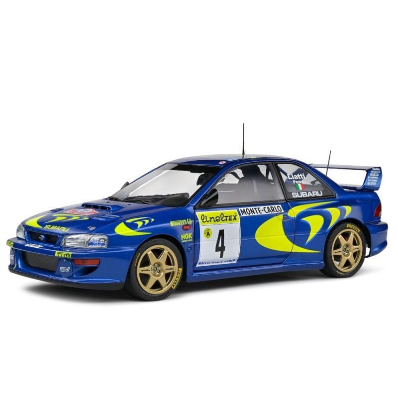 SOLIDO SUBARU IMPREZA S5 WRC RALLYE MONTECARLO 1997 1:18 (S1807405)