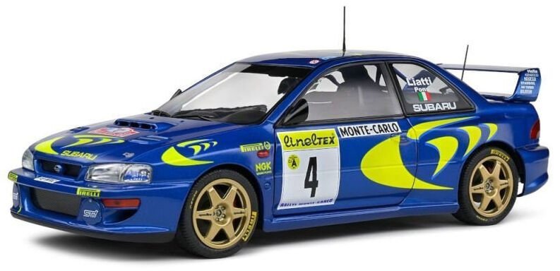 SOLIDO SUBARU IMPREZA SS WRC99 22B 1999 RALLY MONTE-CARLO 1:18