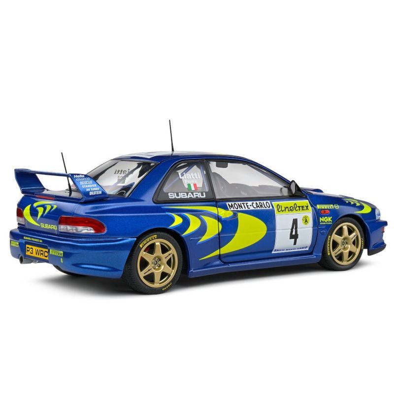 SOLIDO SUBARU IMPREZA SS WRC99 22B 1999 RALLY MONTE-CARLO 1:18