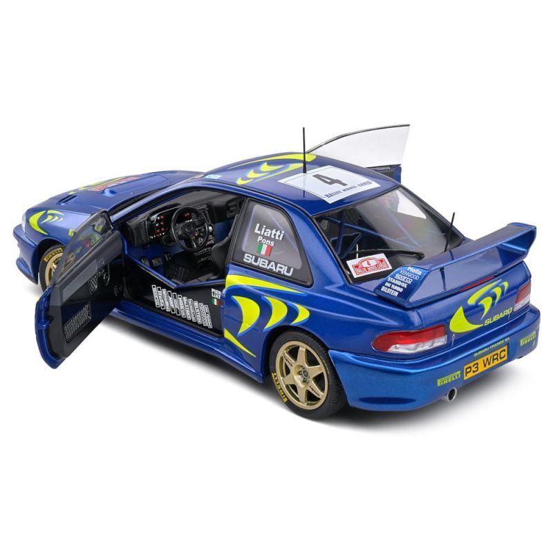 SOLIDO SUBARU IMPREZA S5 WRC RALLYE MONTECARLO 1997 1:18 (S1807405)