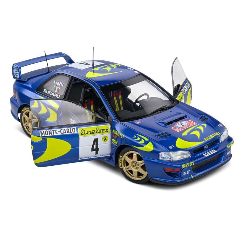 SOLIDO SUBARU IMPREZA SS WRC99 22B 1999 RALLY MONTE-CARLO 1:18