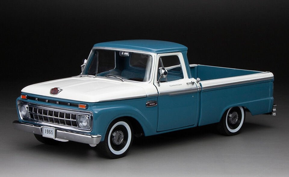 SUN STAR FORD F-100 CUSTOM CAB PICK UP 1965 1:18