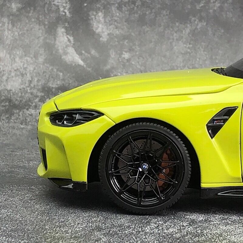 MINICHAMPS BMW M3 G80 2020 YELLOW METALLIC 1:18