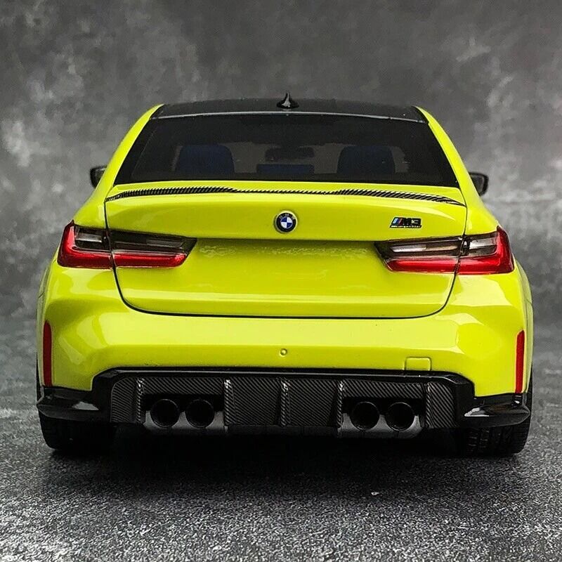 MINICHAMPS BMW M3 G80 2020 YELLOW METALLIC 1:18